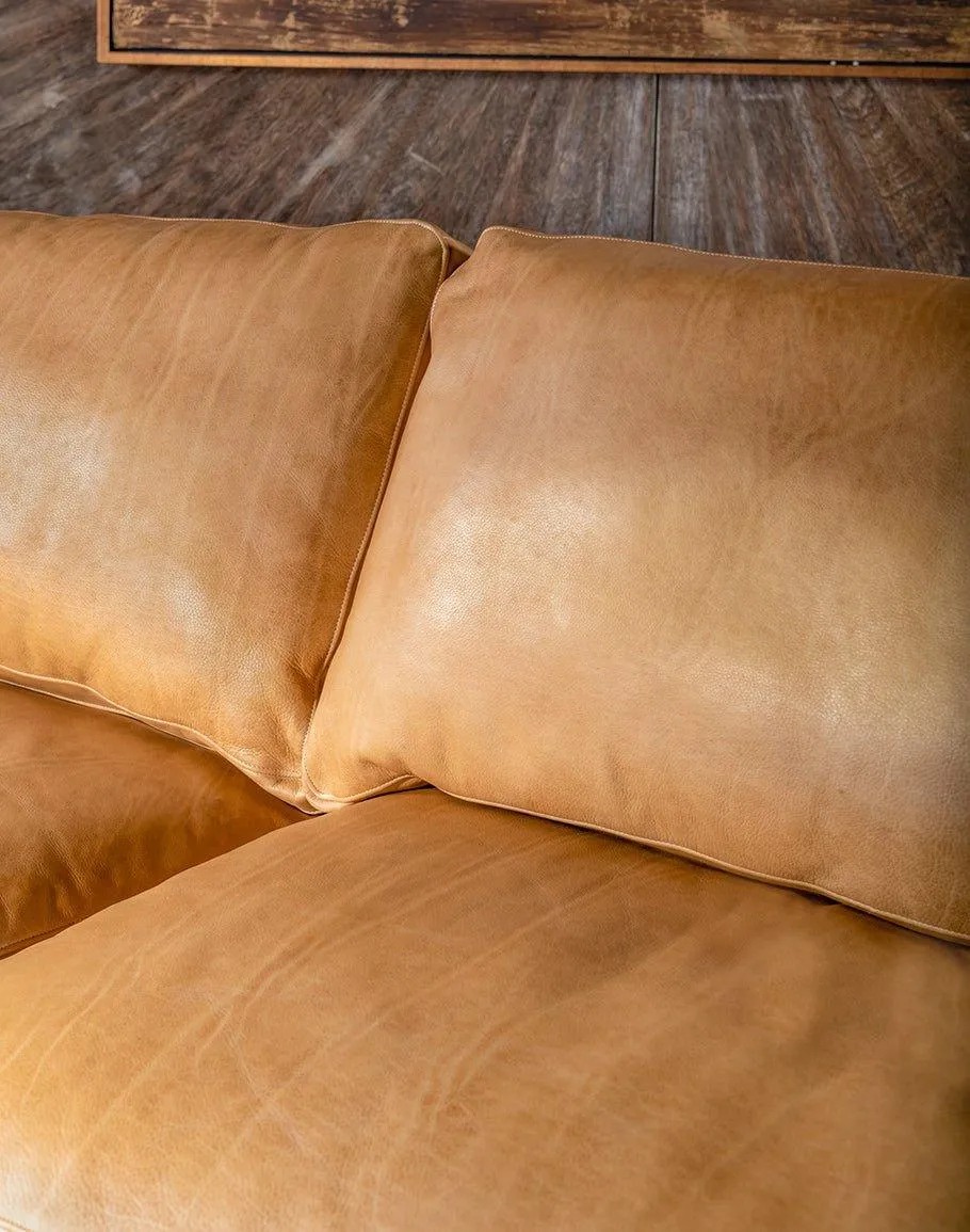 Beaumont Leather Sofa