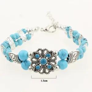 bracelet with bohemian inspired look Case of 24