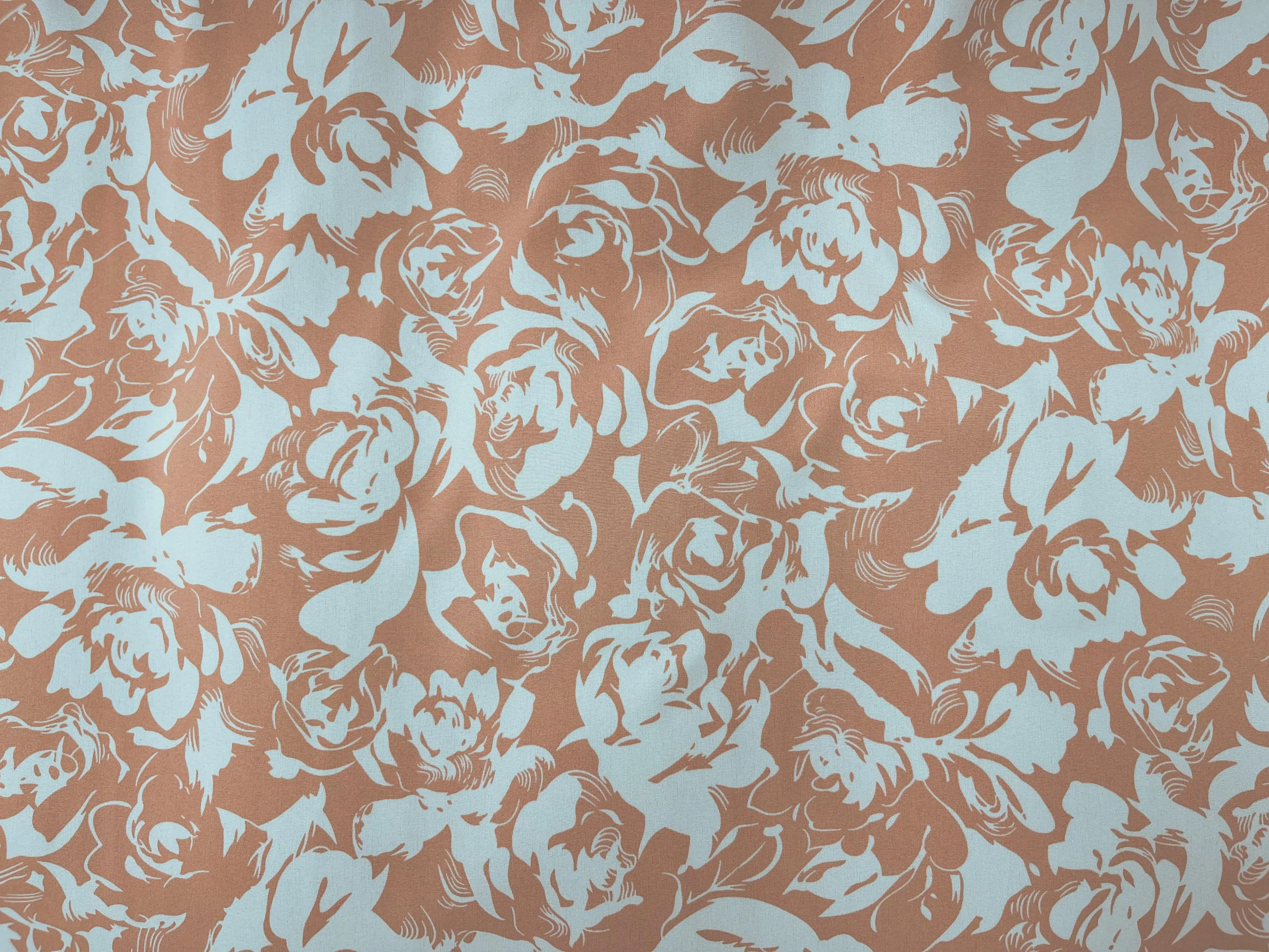 Camellia - Printed Crepe Fabric