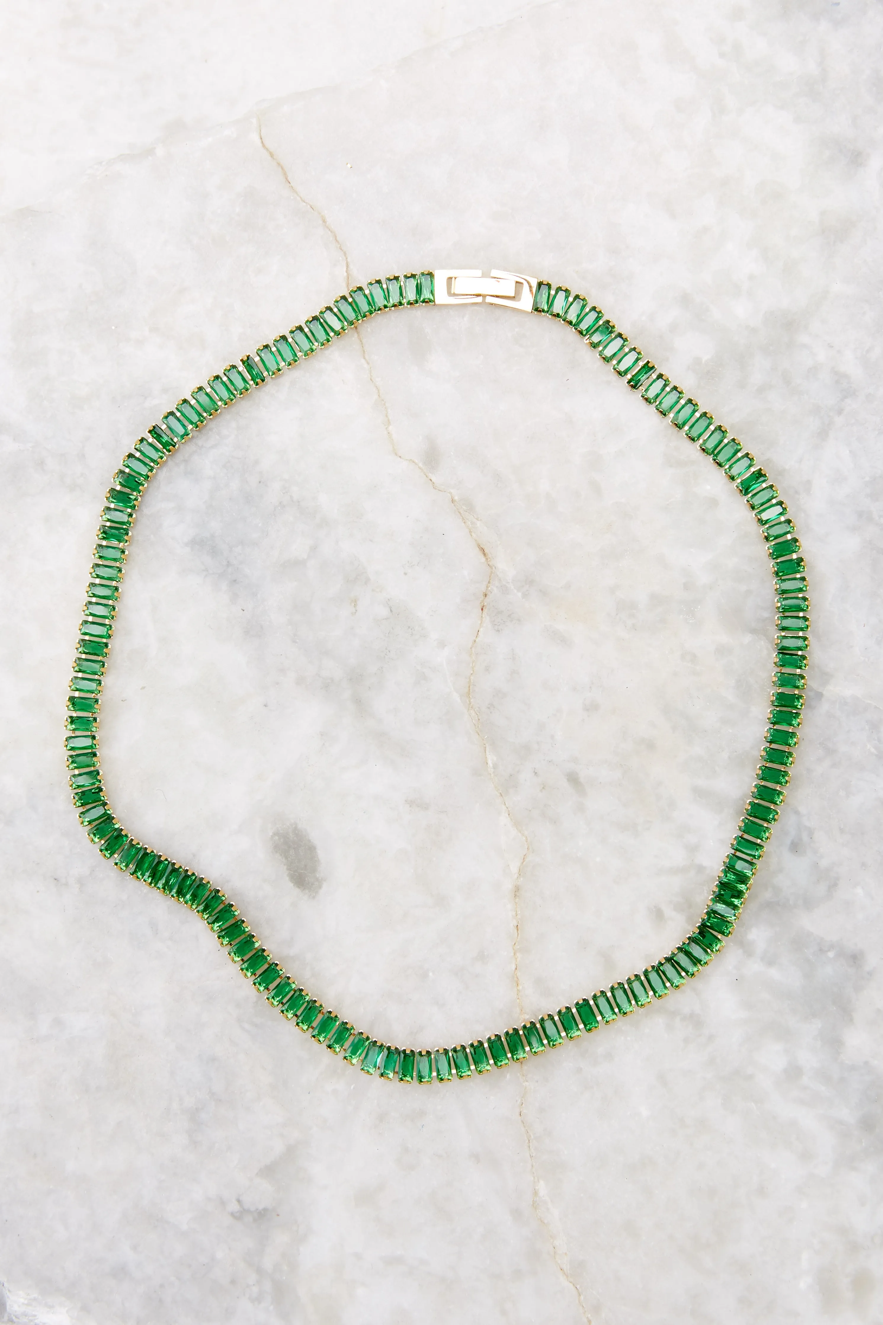 Candybar Emerald Necklace