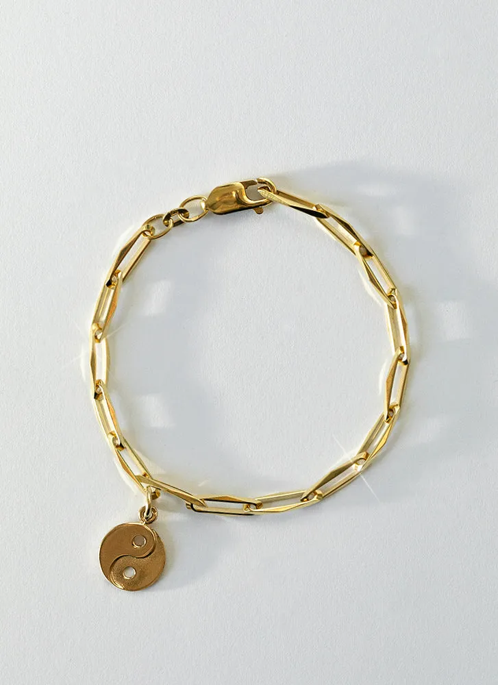 Closed forever bracelet 14k gold