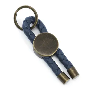 Cuerda Rope Keyring - Navy Leather by Pampeano