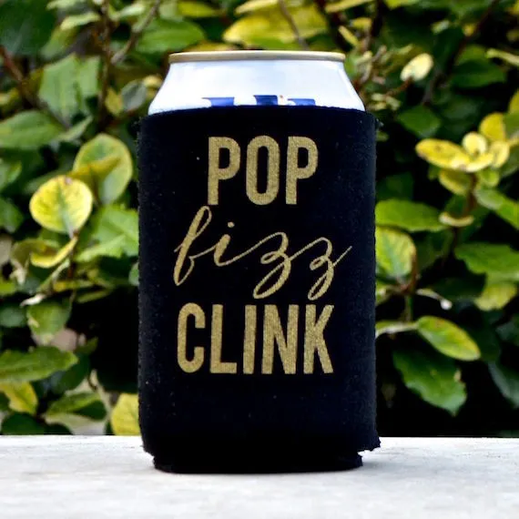 Custom Printed Wedding Can Coolers