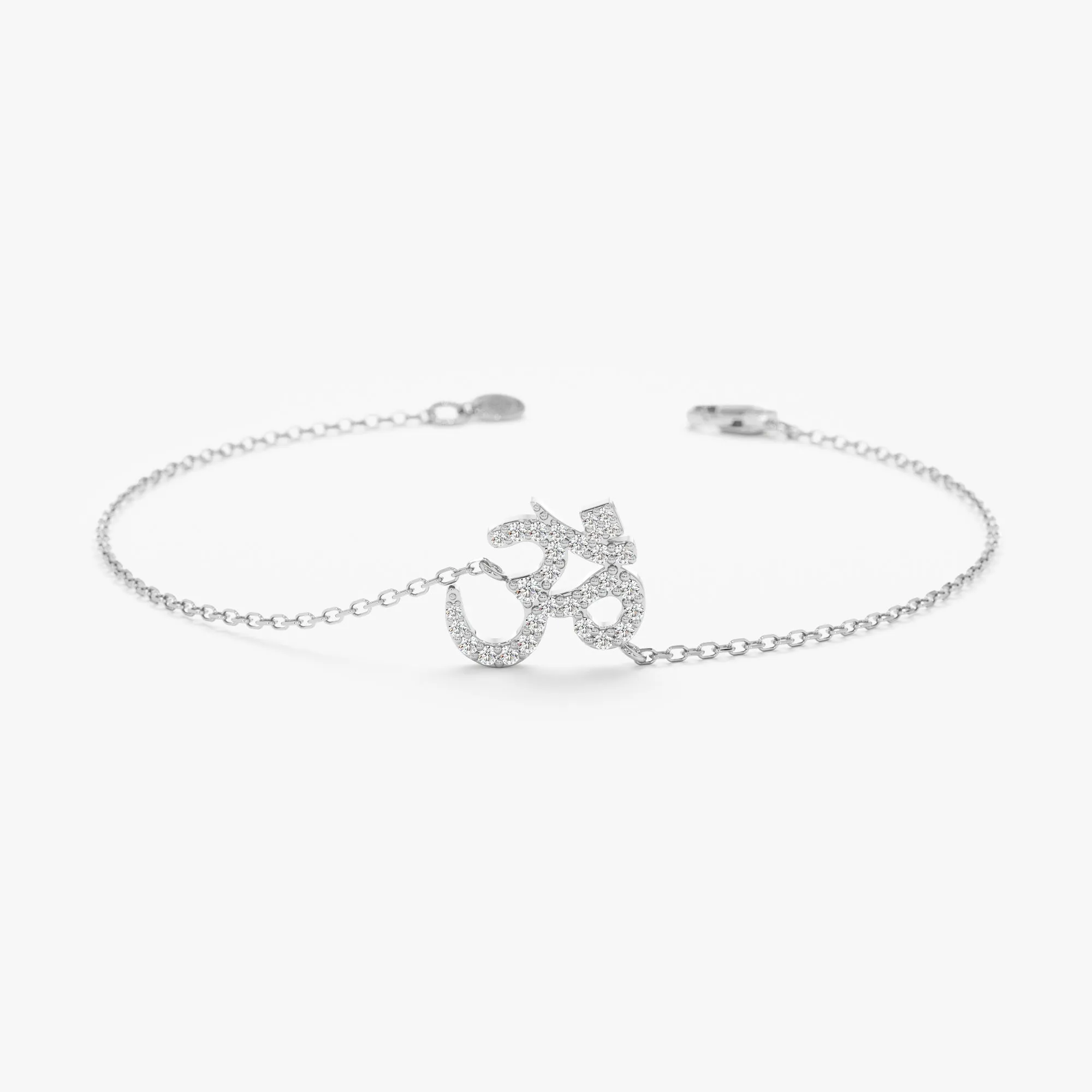 Diamond OM Bracelet, Aahana