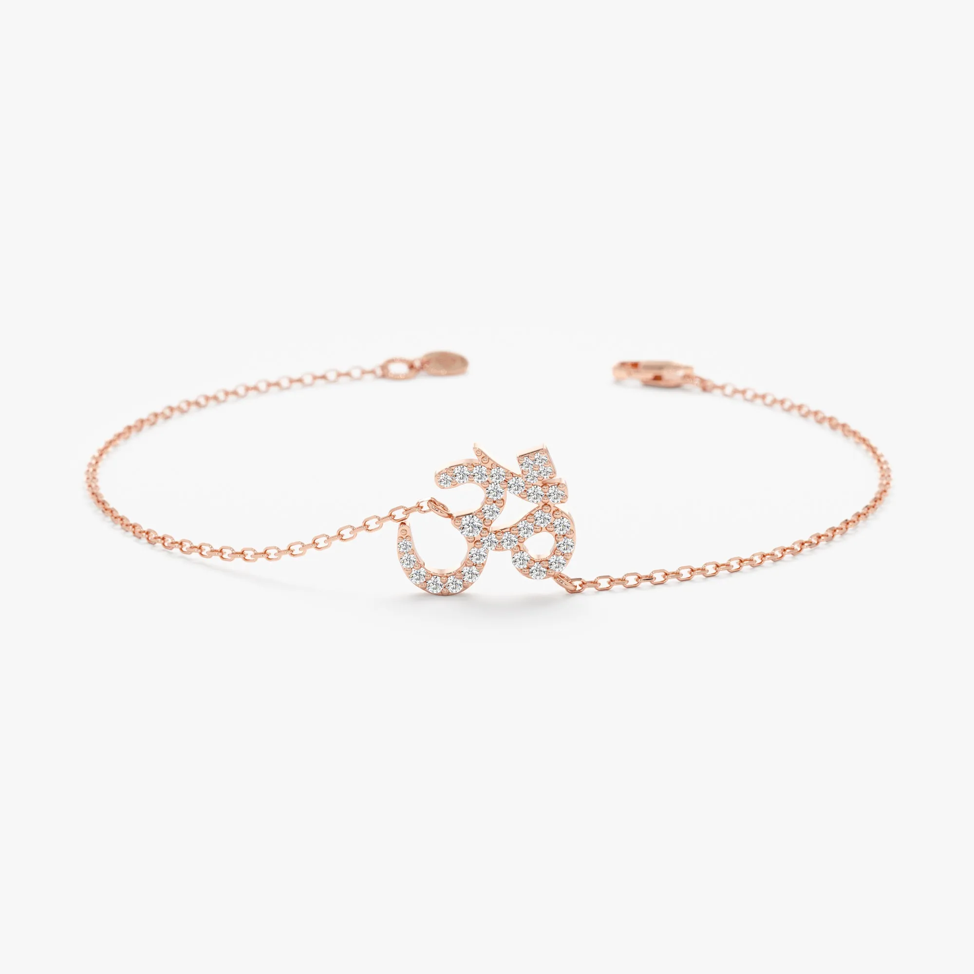 Diamond OM Bracelet, Aahana