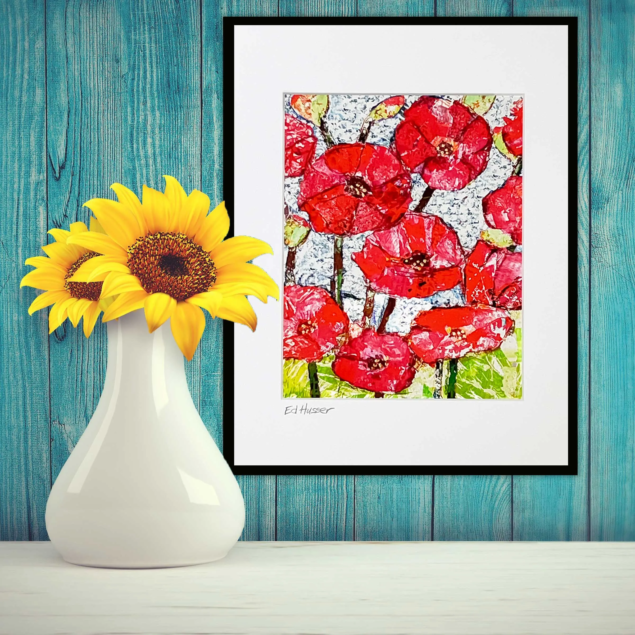 EMH Glorious Poppies Print