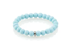 Flamingo Blue Stack Bracelet