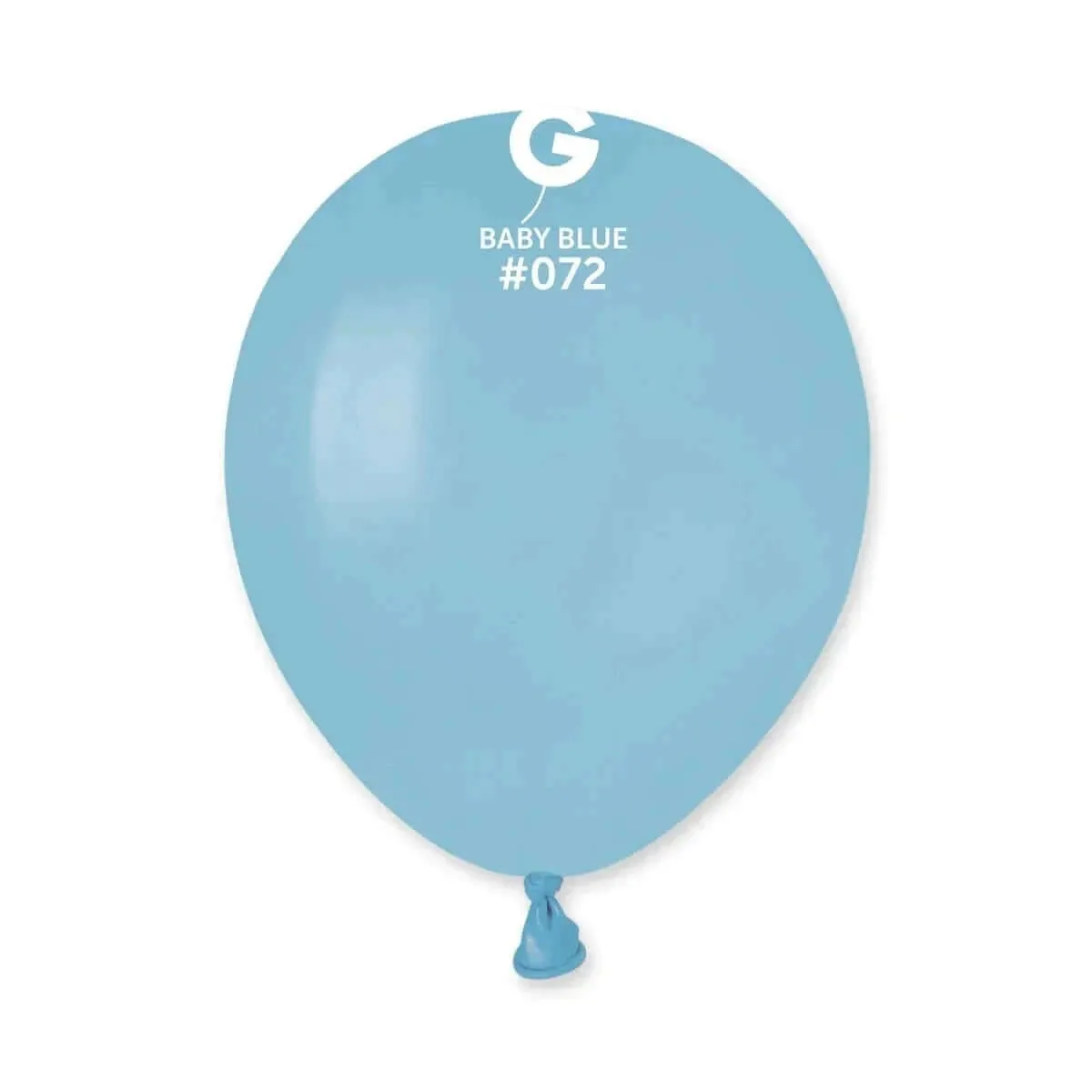 Gemar - 5" Baby Blue Latex Balloons #072 (100pcs)