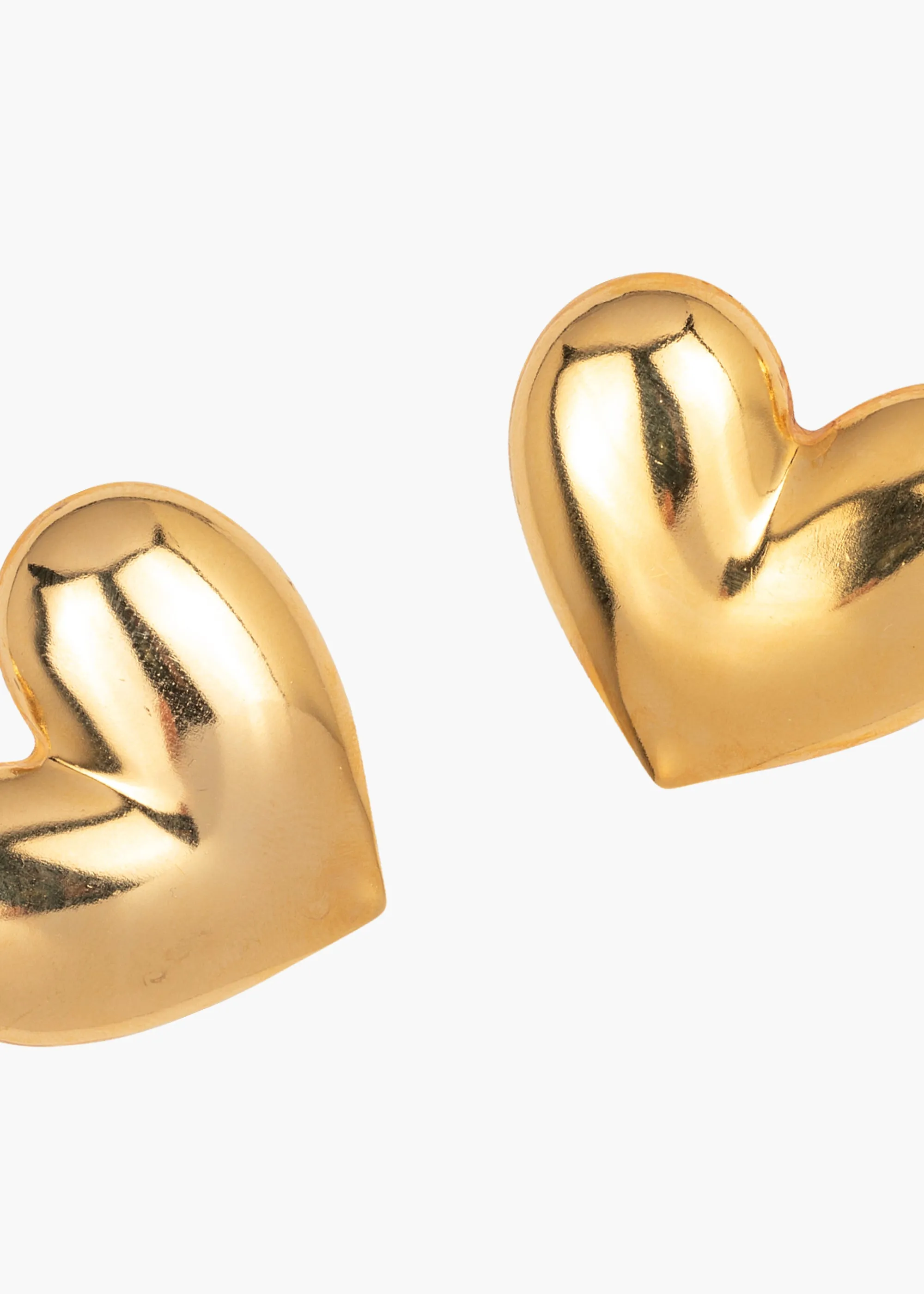 Hart Earrings -- Gold