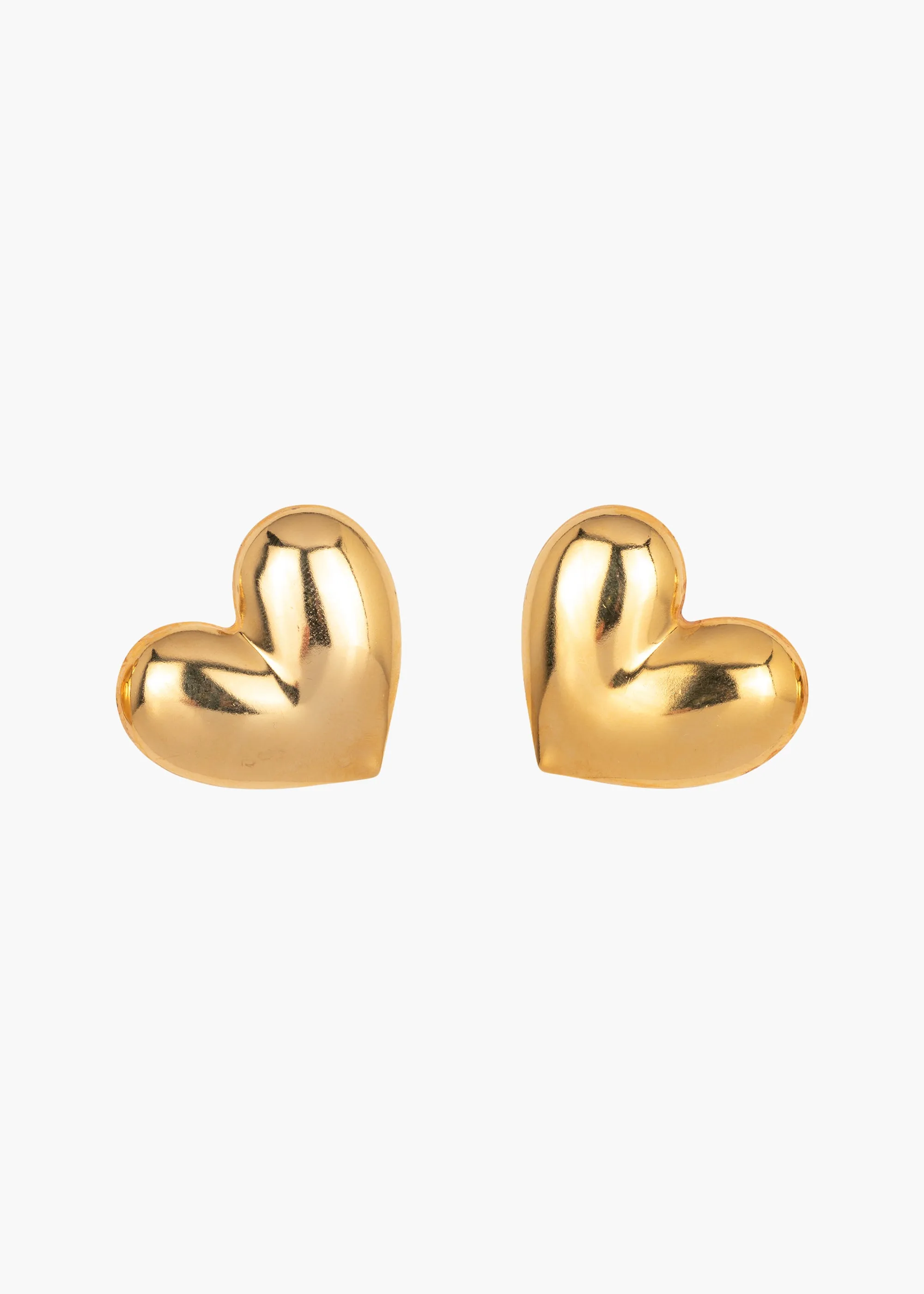 Hart Earrings -- Gold