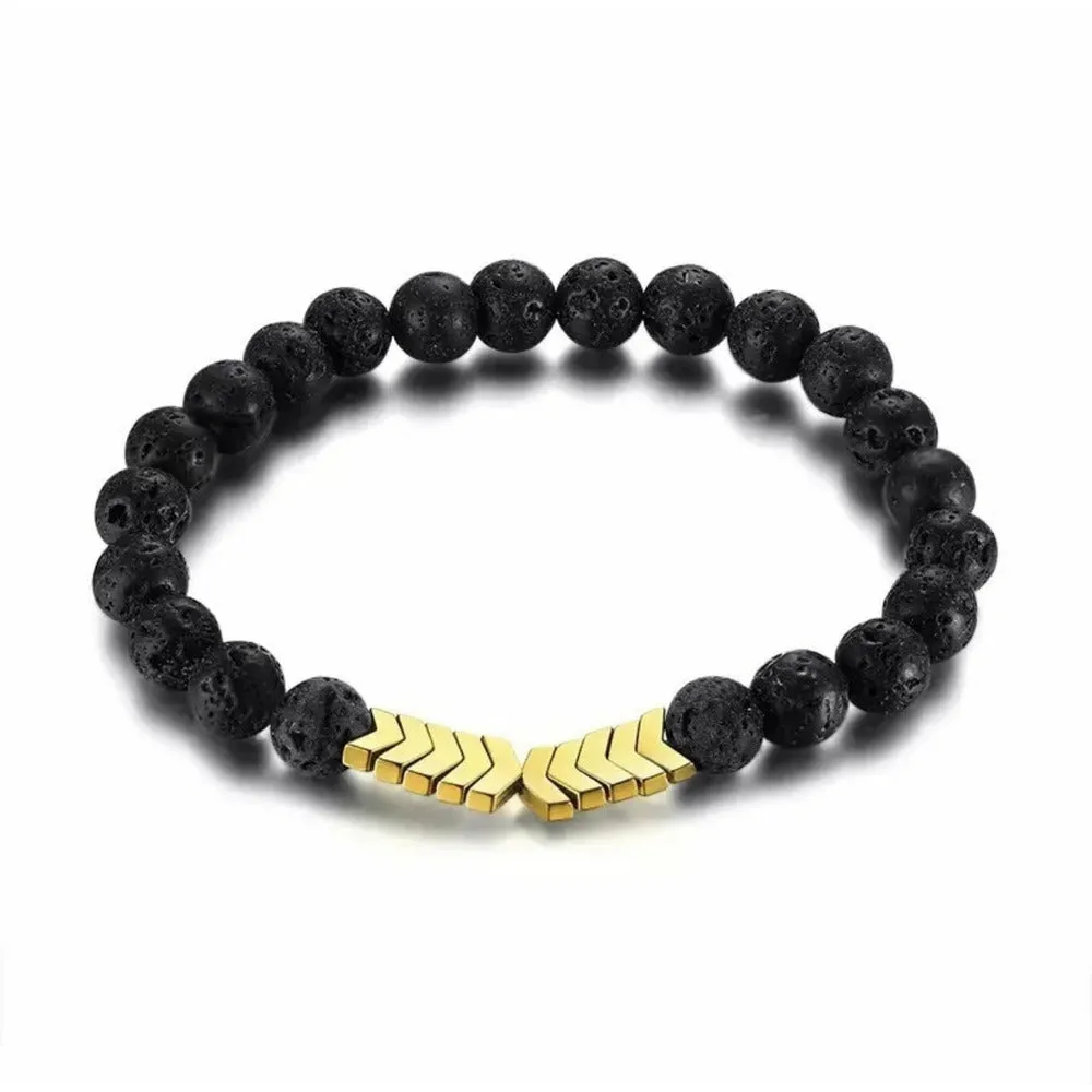 Lava Arrow Diffuser Bracelet