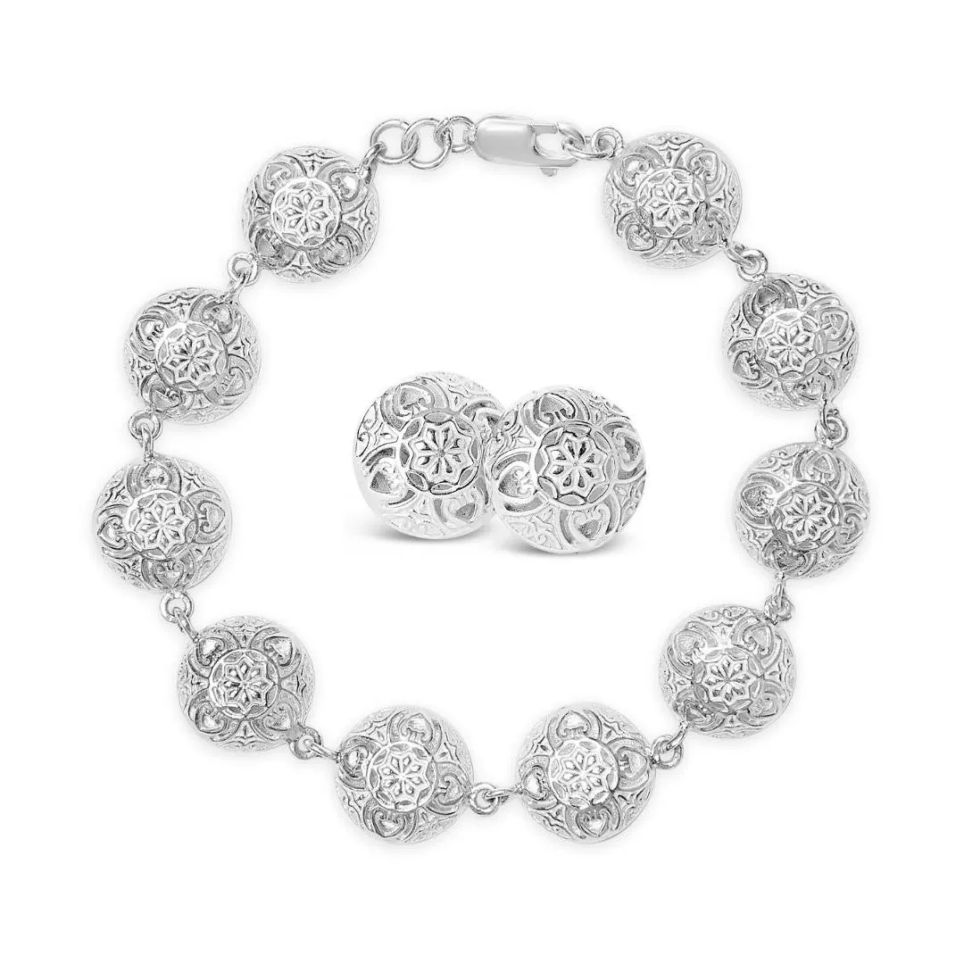 Memory Keeper Bracelet | White Gold