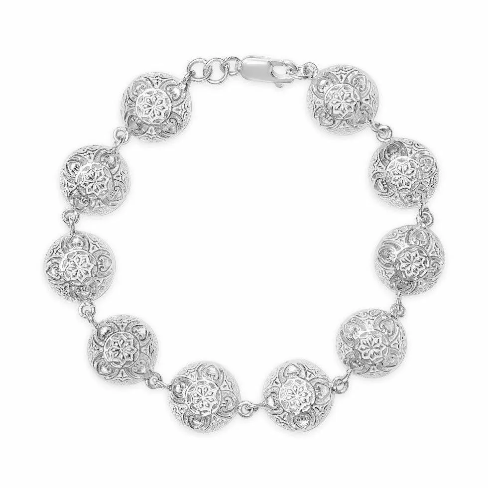 Memory Keeper Bracelet | White Gold