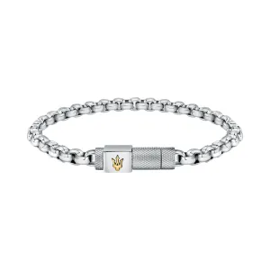 Men Iconic Silver Bracelet