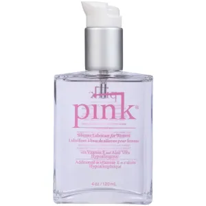 Pink 4oz. Glass Bottle