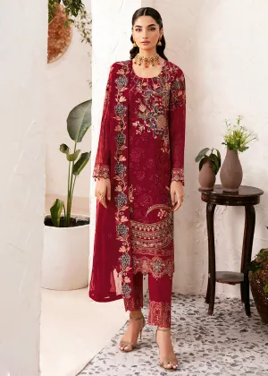 Rangoon Chiffon Collection 24 by Ramsha | D-1205