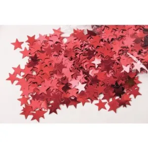 Red Stars Confetti