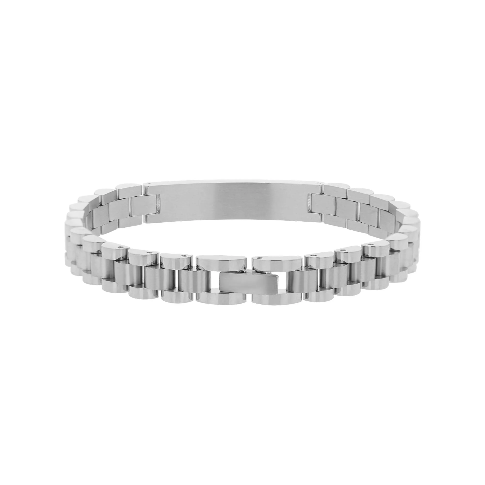 Stainless Steel Link ID Bracelet