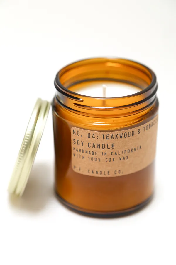 Teakwood & Tobacco Candle