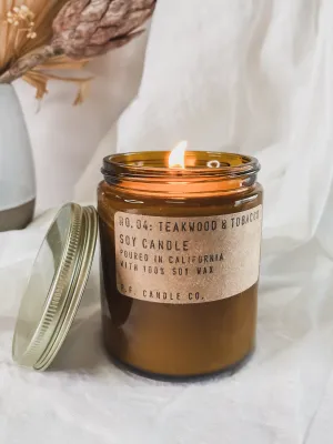 Teakwood & Tobacco Candle