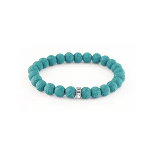 Teal Tile Stack Bracelet