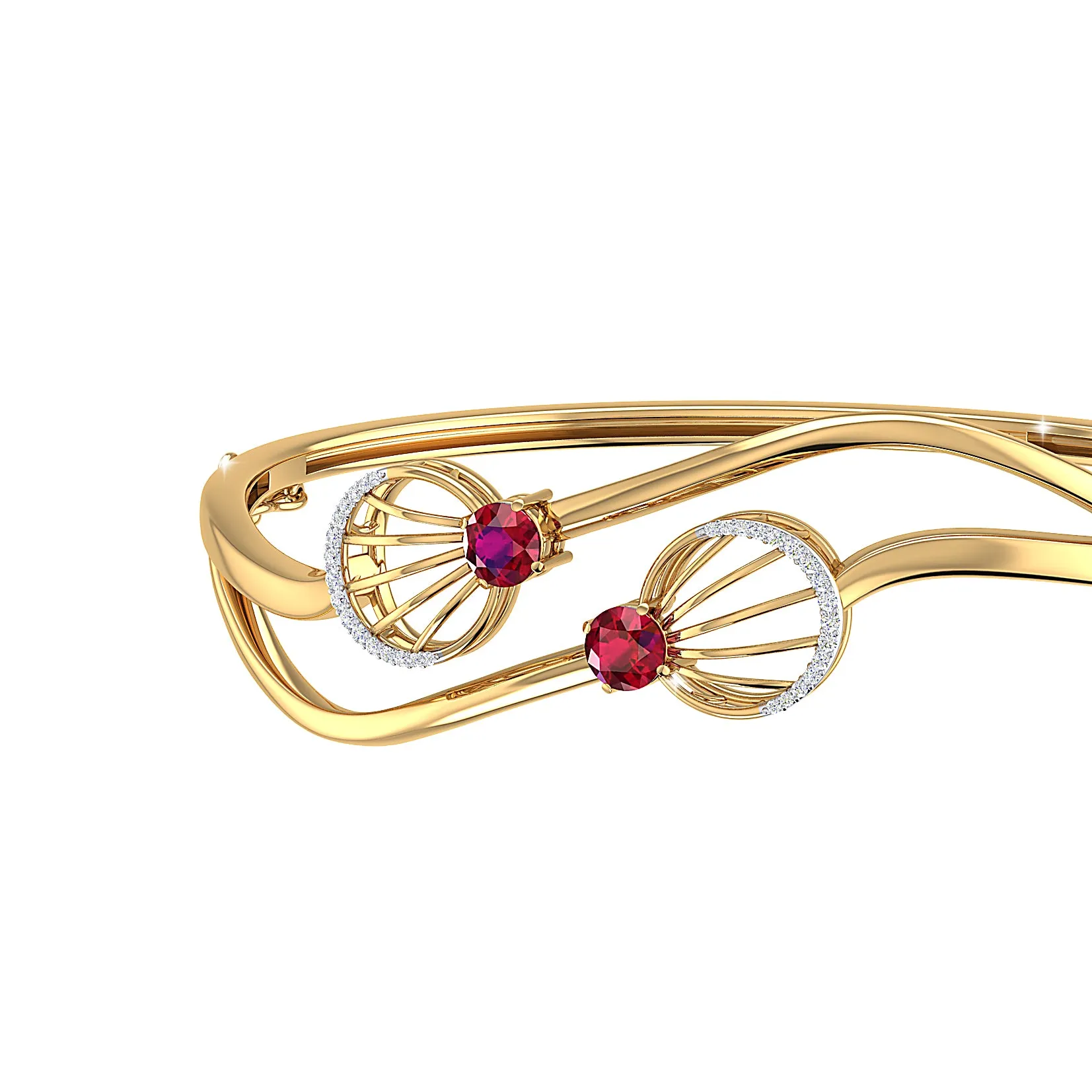 THE CASTER RUBY BRACELET