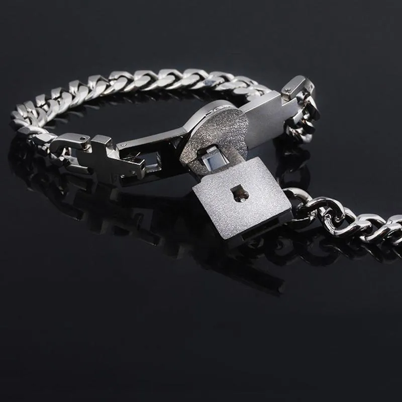 Unique Lovers Heart Lock Bracelets