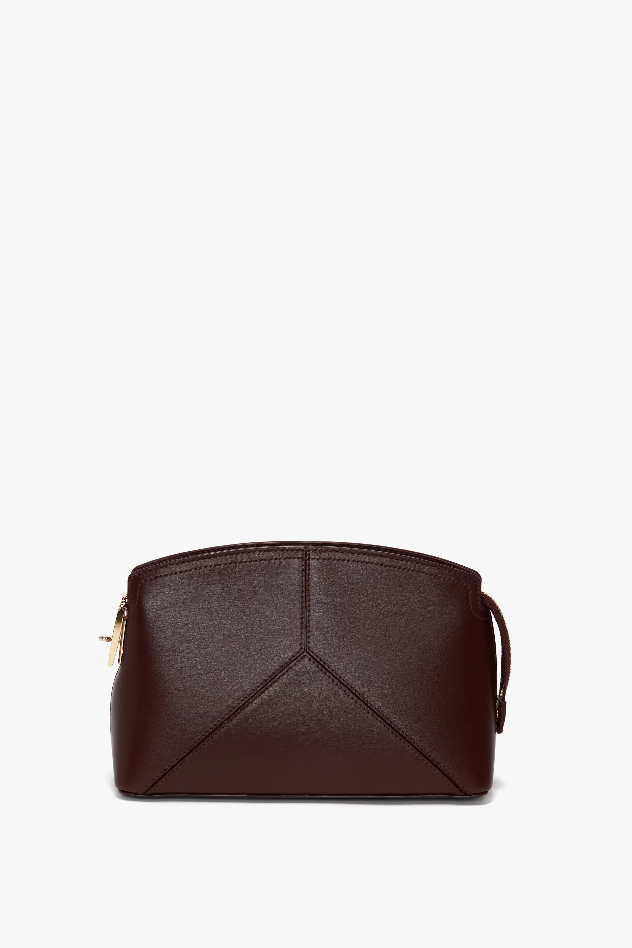 Victoria Crossbody Bag In Burgundy Leather